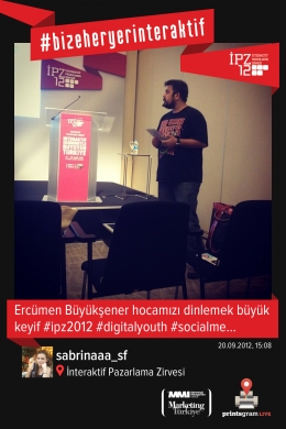 Printed photo from IPZ 2012