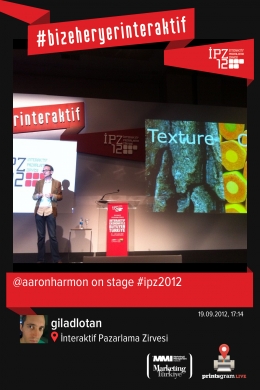 Printed photo from IPZ 2012