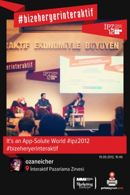 Printed photo from IPZ 2012