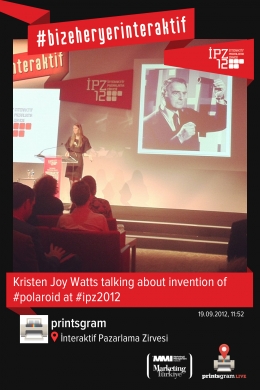 Printed photo from IPZ 2012