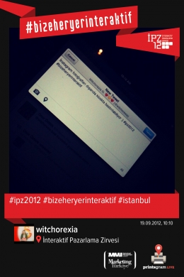 Printed photo from IPZ 2012